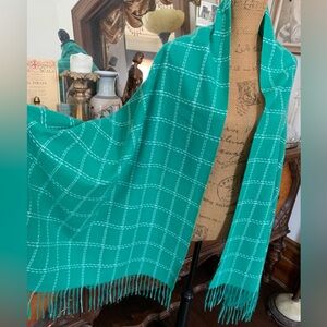 Pre-loved Soft Green Scarf Shawl Wrap St. Patrick's Day